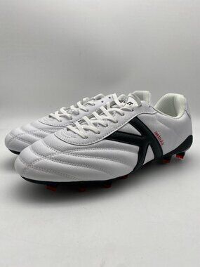KELME SOCCER CLEATS WHITE/BLACK US MEN'S SIZE 12
